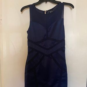 Sexy Navy Cocktail Dress